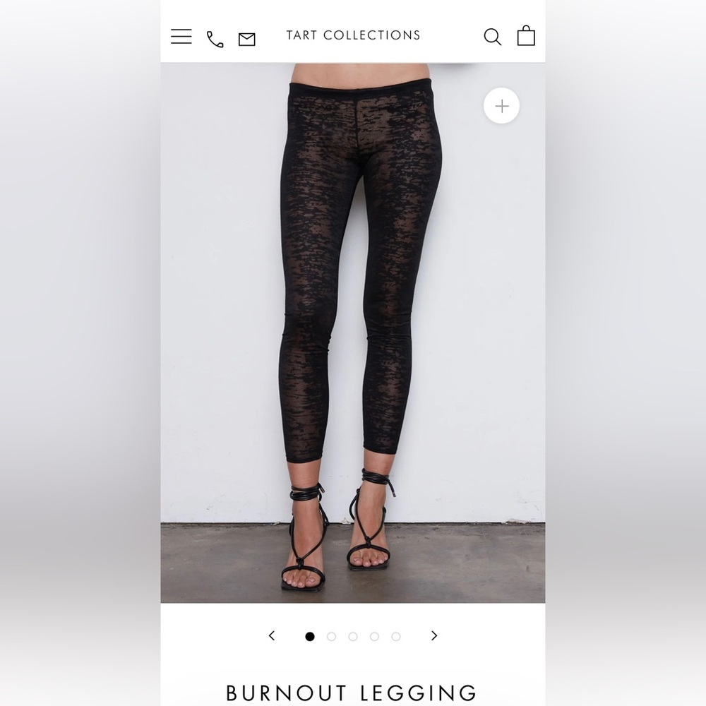 TART Grey Burnout Legging S